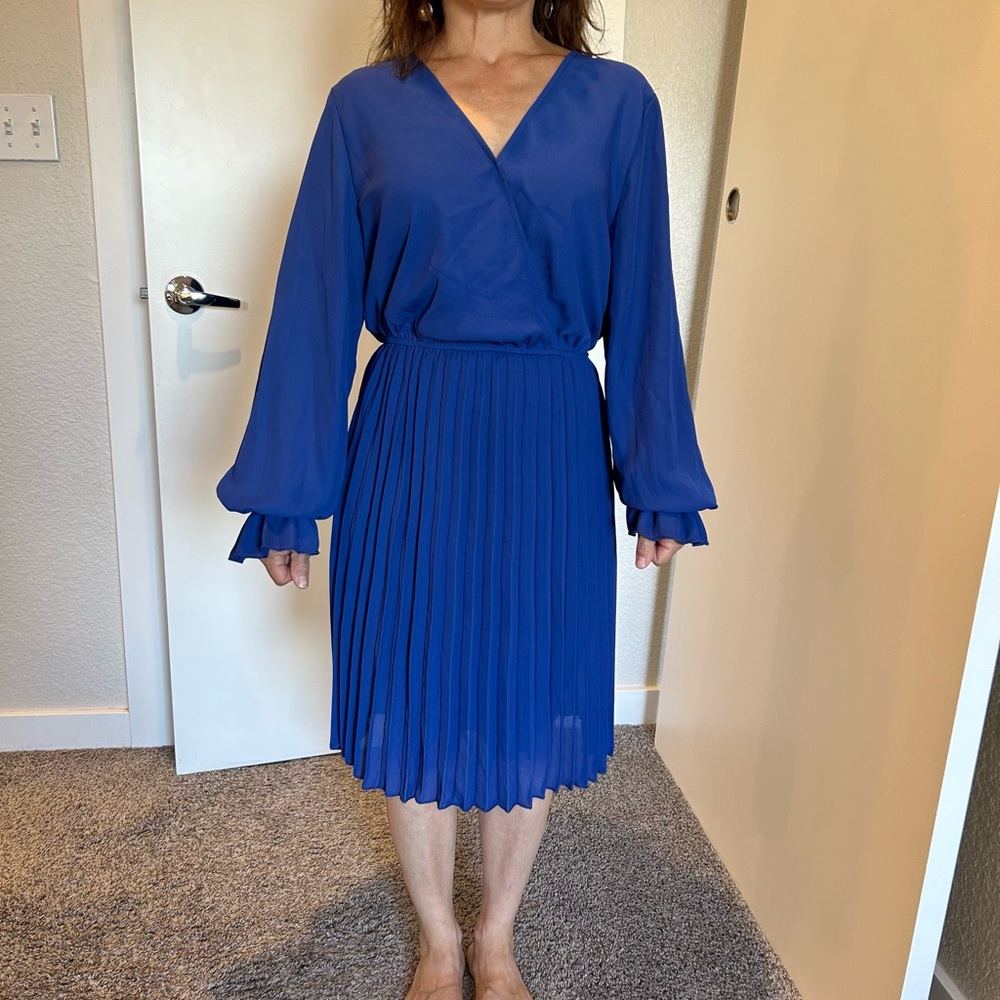 NWT royal blue work/party dress